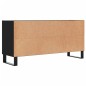 vidaXL Mobile Porta TV Nero 103,5x30x50 cm in Legno Multistrato vidaXL Mobile Porta TV Nero 103,5x30x50 cm in Legno Multistrato