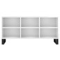 vidaXL Mobile Porta TV Bianco Lucido 103,5x30x50 cm Legno Multistrato vidaXL Mobile Porta TV Bianco Lucido 103,5x30x50 cm Legno Multistrato