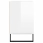 vidaXL Mobile Porta TV Bianco Lucido 103,5x30x50 cm Legno Multistrato vidaXL Mobile Porta TV Bianco Lucido 103,5x30x50 cm Legno Multistrato