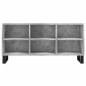 vidaXL Mobile per TV Grigio Cemento 103,5x30x50 cm Legno Multistrato vidaXL Mobile per TV Grigio Cemento 103,5x30x50 cm Legno Multistrato