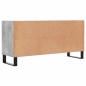 vidaXL Mobile per TV Grigio Cemento 103,5x30x50 cm Legno Multistrato vidaXL Mobile per TV Grigio Cemento 103,5x30x50 cm Legno Multistrato