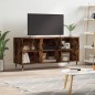 vidaXL Mobile Porta TV Rovere Fumo 103,5x30x50 cm in Legno Multistrato vidaXL Mobile Porta TV Rovere Fumo 103,5x30x50 cm in Legno Multistrato