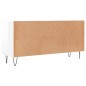 vidaXL Mobile Porta TV Bianco Lucido 103,5x30x50 cm Legno Multistrato vidaXL Mobile Porta TV Bianco Lucido 103,5x30x50 cm Legno Multistrato