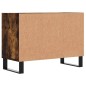 vidaXL Mobile Porta TV Rovere Fumo 69,5x30x50 cm in Legno Multistrato vidaXL Mobile Porta TV Rovere Fumo 69,5x30x50 cm in Legno Multistrato