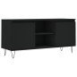 vidaXL Mobile Porta TV Nero 104x35x50 cm in Legno Multistrato vidaXL Mobile Porta TV Nero 104x35x50 cm in Legno Multistrato