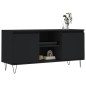 vidaXL Mobile Porta TV Nero 104x35x50 cm in Legno Multistrato vidaXL Mobile Porta TV Nero 104x35x50 cm in Legno Multistrato