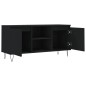 vidaXL Mobile Porta TV Nero 104x35x50 cm in Legno Multistrato vidaXL Mobile Porta TV Nero 104x35x50 cm in Legno Multistrato