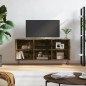 vidaXL Mobile Porta TV Rovere Fumo 103,5x30x50 cm in Legno Multistrato vidaXL Mobile Porta TV Rovere Fumo 103,5x30x50 cm in Legno Multistrato