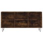 vidaXL Mobile Porta TV Rovere Fumo 103,5x30x50 cm in Legno Multistrato vidaXL Mobile Porta TV Rovere Fumo 103,5x30x50 cm in Legno Multistrato