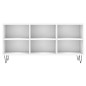vidaXL Mobile Porta TV Bianco 103,5x30x50 cm in Legno Multistrato vidaXL Mobile Porta TV Bianco 103,5x30x50 cm in Legno Multistrato