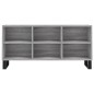 vidaXL Mobile TV Grigio Sonoma 103,5x30x50 cm in Legno Multistrato vidaXL Mobile TV Grigio Sonoma 103,5x30x50 cm in Legno Multistrato