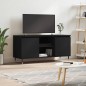 vidaXL Mobile Porta TV Nero 104x35x50 cm in Legno Multistrato vidaXL Mobile Porta TV Nero 104x35x50 cm in Legno Multistrato