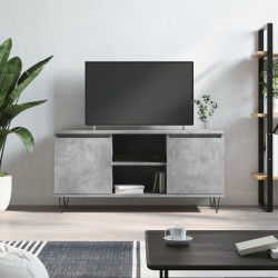 vidaXL Mobile Porta TV Grigio Cemento 104x35x50cm in Legno Multistrato