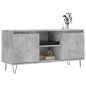 vidaXL Mobile Porta TV Grigio Cemento 104x35x50cm in Legno Multistrato vidaXL Mobile Porta TV Grigio Cemento 104x35x50cm in Legno Multistrato