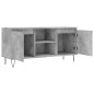 vidaXL Mobile Porta TV Grigio Cemento 104x35x50cm in Legno Multistrato vidaXL Mobile Porta TV Grigio Cemento 104x35x50cm in Legno Multistrato