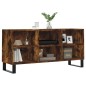 vidaXL Mobile Porta TV Rovere Fumo 103,5x30x50 cm in Legno Multistrato vidaXL Mobile Porta TV Rovere Fumo 103,5x30x50 cm in Legno Multistrato