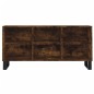 vidaXL Mobile Porta TV Rovere Fumo 103,5x30x50 cm in Legno Multistrato vidaXL Mobile Porta TV Rovere Fumo 103,5x30x50 cm in Legno Multistrato