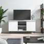 vidaXL Mobile Porta TV Bianco 104x35x50 cm in Legno Multistrato vidaXL Mobile Porta TV Bianco 104x35x50 cm in Legno Multistrato