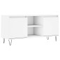 vidaXL Mobile Porta TV Bianco 104x35x50 cm in Legno Multistrato vidaXL Mobile Porta TV Bianco 104x35x50 cm in Legno Multistrato