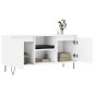 vidaXL Mobile Porta TV Bianco 104x35x50 cm in Legno Multistrato vidaXL Mobile Porta TV Bianco 104x35x50 cm in Legno Multistrato