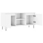 vidaXL Mobile Porta TV Bianco 104x35x50 cm in Legno Multistrato vidaXL Mobile Porta TV Bianco 104x35x50 cm in Legno Multistrato