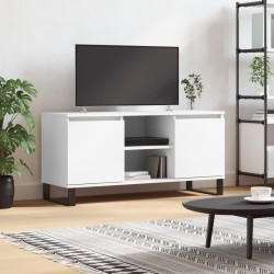 vidaXL Mobile Porta TV Bianco 104x35x50 cm in Legno Multistrato