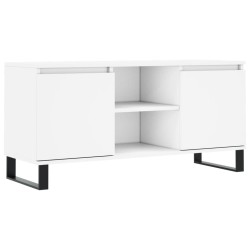 vidaXL Mobile Porta TV Bianco 104x35x50 cm in Legno Multistrato