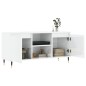 vidaXL Mobile Porta TV Bianco Lucido 104x35x50 cm in Legno Multistrato vidaXL Mobile Porta TV Bianco Lucido 104x35x50 cm in Legno Multistrato