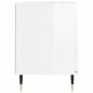 vidaXL Mobile Porta TV Bianco Lucido 104x35x50 cm in Legno Multistrato vidaXL Mobile Porta TV Bianco Lucido 104x35x50 cm in Legno Multistrato