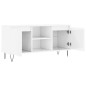 vidaXL Mobile Porta TV Bianco Lucido 104x35x50 cm in Legno Multistrato vidaXL Mobile Porta TV Bianco Lucido 104x35x50 cm in Legno Multistrato
