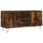 vidaXL Mobile Porta TV Rovere Fumo 104x35x50 cm in Legno Multistrato vidaXL Mobile Porta TV Rovere Fumo 104x35x50 cm in Legno Multistrato
