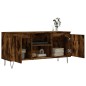 vidaXL Mobile Porta TV Rovere Fumo 104x35x50 cm in Legno Multistrato vidaXL Mobile Porta TV Rovere Fumo 104x35x50 cm in Legno Multistrato