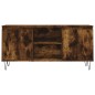 vidaXL Mobile Porta TV Rovere Fumo 104x35x50 cm in Legno Multistrato vidaXL Mobile Porta TV Rovere Fumo 104x35x50 cm in Legno Multistrato