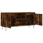 vidaXL Mobile Porta TV Rovere Fumo 104x35x50 cm in Legno Multistrato vidaXL Mobile Porta TV Rovere Fumo 104x35x50 cm in Legno Multistrato