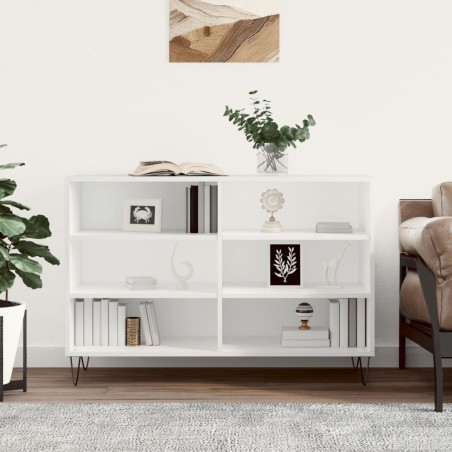 vidaXL Credenza Bianca 103,5x35x70 cm in Legno Multistrato