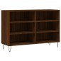 vidaXL Credenza Rovere Marrone 103,5x35x70 cm in Legno Multistrato vidaXL Credenza Rovere Marrone 103,5x35x70 cm in Legno Multistrato