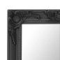 Specchio da Parete Stile Barocco 50x40 cm Nero Specchio da Parete Stile Barocco 50x40 cm Nero