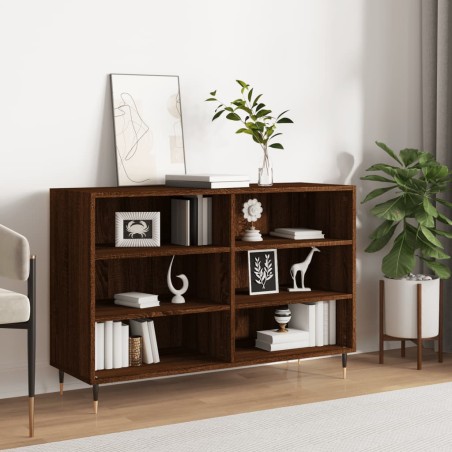 vidaXL Credenza Rovere Marrone 103,5x35x70 cm in Legno Multistrato
