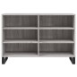 vidaXL Credenza Grigio Sonoma 103,5x35x70 cm in Legno Ingegnerizzato vidaXL Credenza Grigio Sonoma 103,5x35x70 cm in Legno Ingegnerizzato