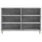 vidaXL Credenza Grigio Cemento 103,5x35x70 cm in Legno Multistrato vidaXL Credenza Grigio Cemento 103,5x35x70 cm in Legno Multistrato