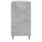 vidaXL Credenza Grigio Cemento 103,5x35x70 cm in Legno Multistrato vidaXL Credenza Grigio Cemento 103,5x35x70 cm in Legno Multistrato