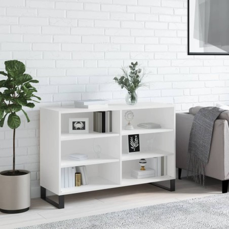 vidaXL Credenza Bianca 103,5x35x70 cm in Legno Multistrato