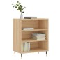vidaXL Credenza Rovere Sonoma 57x35x70 cm in Legno Multistrato vidaXL Credenza Rovere Sonoma 57x35x70 cm in Legno Multistrato