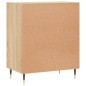 vidaXL Credenza Rovere Sonoma 57x35x70 cm in Legno Multistrato vidaXL Credenza Rovere Sonoma 57x35x70 cm in Legno Multistrato