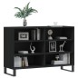 vidaXL Credenza Nera 103,5x35x70 cm in Legno Multistrato vidaXL Credenza Nera 103,5x35x70 cm in Legno Multistrato