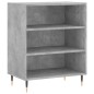 vidaXL Credenza Grigio Cemento 57x35x70 cm in Legno Multistrato vidaXL Credenza Grigio Cemento 57x35x70 cm in Legno Multistrato