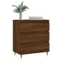 vidaXL Credenza Rovere Marrone 60x35x70 cm in Legno Multistrato vidaXL Credenza Rovere Marrone 60x35x70 cm in Legno Multistrato