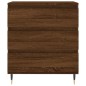 vidaXL Credenza Rovere Marrone 60x35x70 cm in Legno Multistrato vidaXL Credenza Rovere Marrone 60x35x70 cm in Legno Multistrato