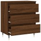 vidaXL Credenza Rovere Marrone 60x35x70 cm in Legno Multistrato vidaXL Credenza Rovere Marrone 60x35x70 cm in Legno Multistrato