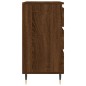 vidaXL Credenza Rovere Marrone 60x35x70 cm in Legno Multistrato vidaXL Credenza Rovere Marrone 60x35x70 cm in Legno Multistrato